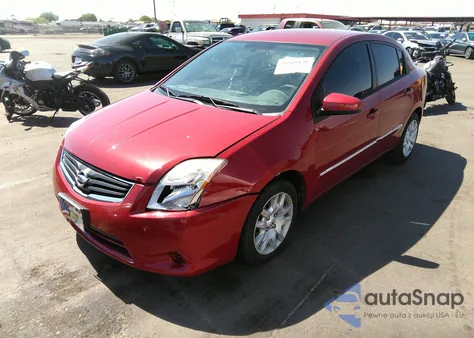 2011 Nissan Sentra 2.0S from USA, damaged, VIN 3N1AB6AP6BL683103